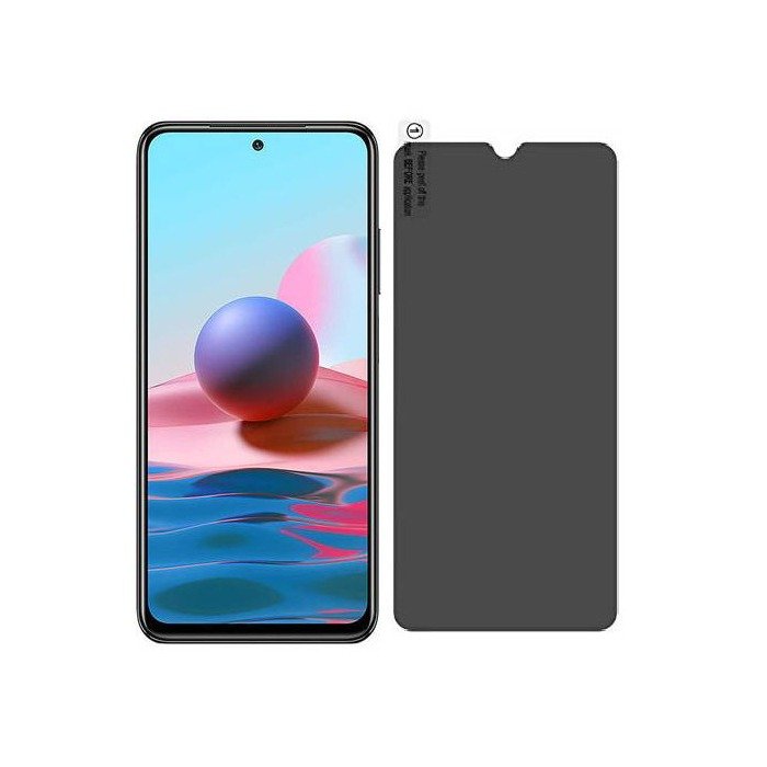 Privacy Screen Protector Compatible for Xiaomi Redmi Note 10 Pro 128GB - Matte Finish