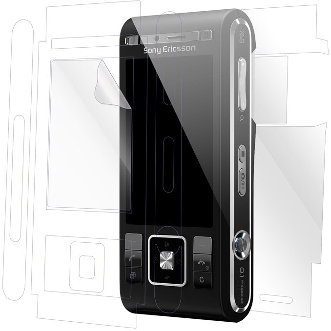 9H Fullbody Screen Protectors For Sony Ericsson C905