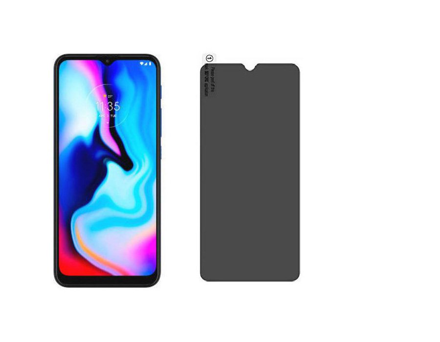Privacy Screen Protector Compatible for Motorola E8 Plus - Matte Finish