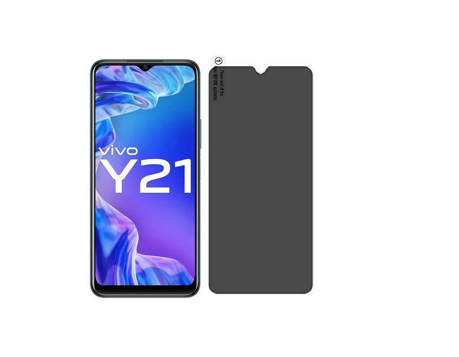 Privacy Screen Protector Compatible for Vivo Y21 2021 - Matte Finish