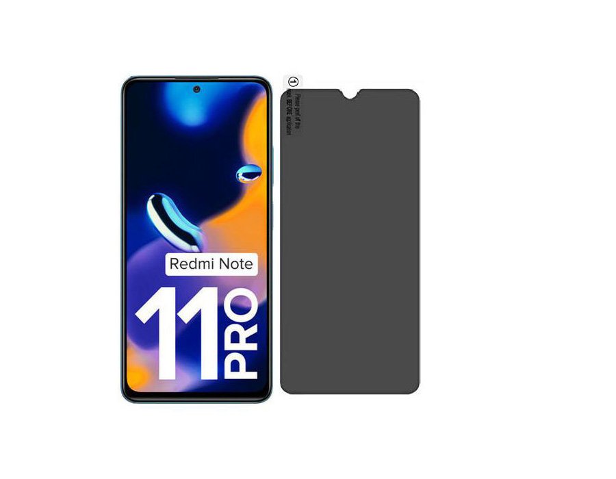 Privacy Screen Protector Compatible for Xiaomi Redmi Note 11 Pro 4G - Matte Finish