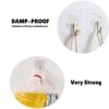 Bathroom and Home Wall Hooks, 10 Pack, Stainless Steel, Assorted Rooms, Stainless Hooks Reusable Utility, Clear Plastic Wall Hooks, Kitchen and Bathroom Accessory Set (Wall Hooks, 10) - Image 2