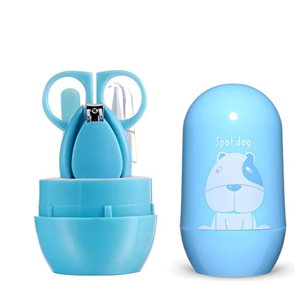 Baby Infant and Toddler Grooming Kit with Scissors (BLUEDOG)