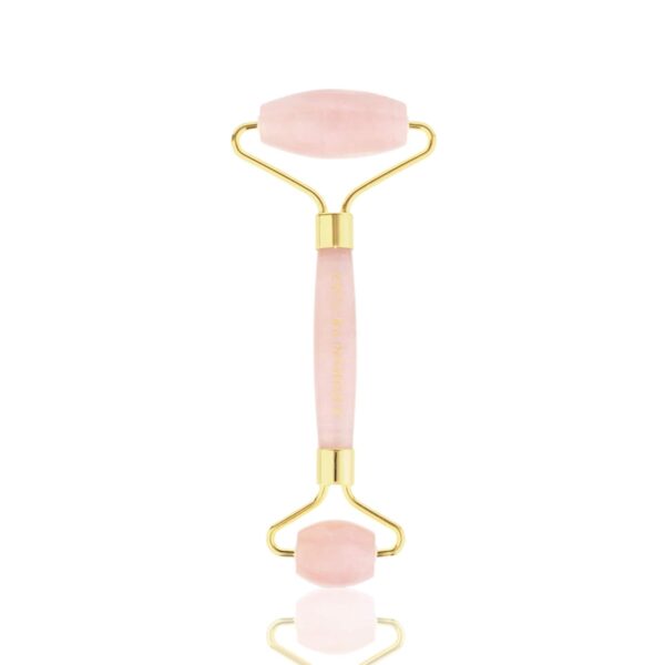 The Rose Quartz De-Puffing Face Roller is an incredible tool for inner + outer beauty. Facial rolling is relaxing and de-stressing. It has been a beauty ritual since ancient times
