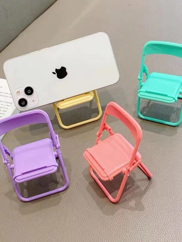 Chair Shape Mobile Stand