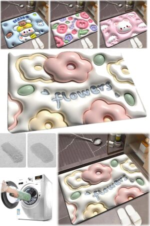 Bathroom Mat ( 5D 400Grams weight )